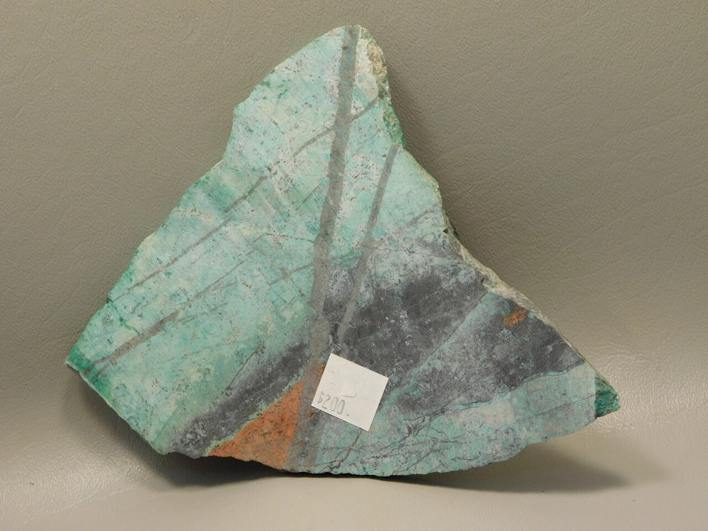 Sonora Sunset Polished Stone Slab Chrysocolla Cuprite #O11