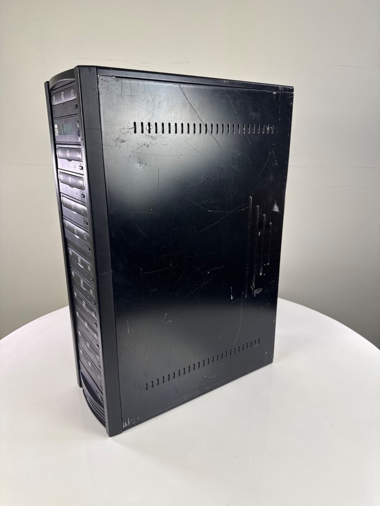 Zipspin 10-Bay CD/DVD Disc Duplication Tower System