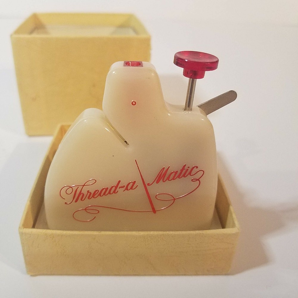 Vintage, Thread - a Matic, Model 72, Jewel, Needle Threader, with Original Box