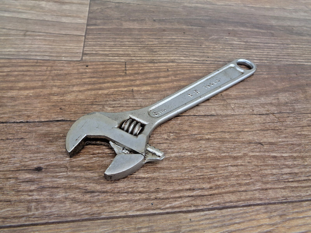 S-K TOOLS 8" Adjustable Wrench SK