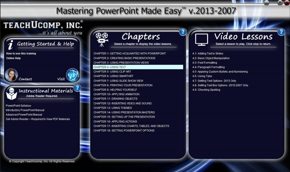 Learn Microsoft POWERPOINT 2013 & 2010 Training Tutorial DVD-ROM Course 6 Hours