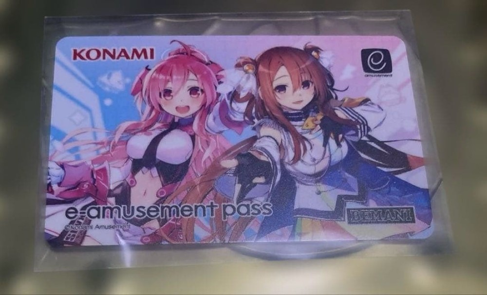 Konami E-Amusement Pass Volte Polaris Code