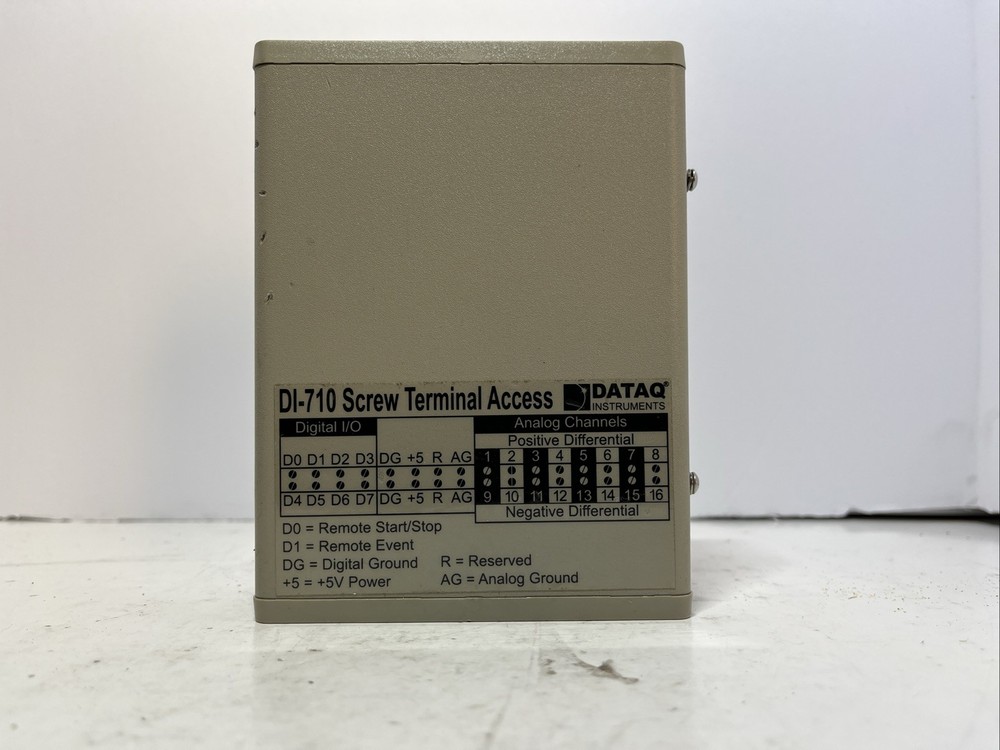 DATAQ DI-710 8-CHANNEL DATALOGGER