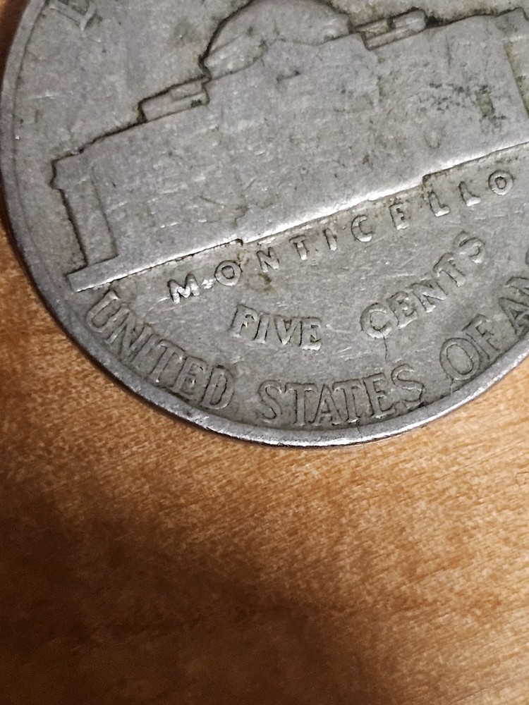 1940 Error Nickel Coin