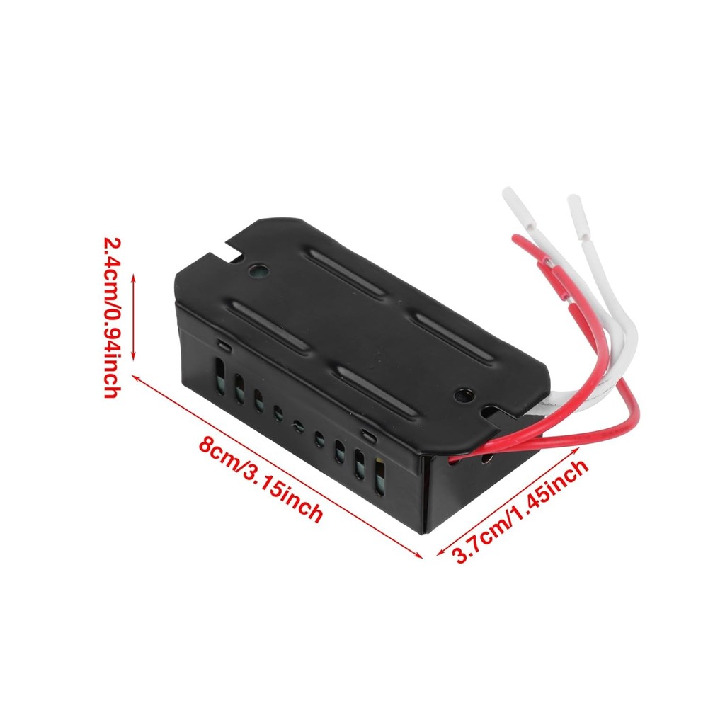 CNBTR Electronic Transformer 80 Watt Max Output 110 Volt Input / 12 Volt Out Put
