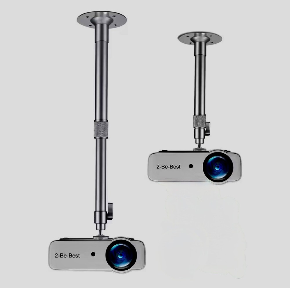 2-Be-Best Upgraded Projector Mount Extending Projector Ceiling Mount Adjustable