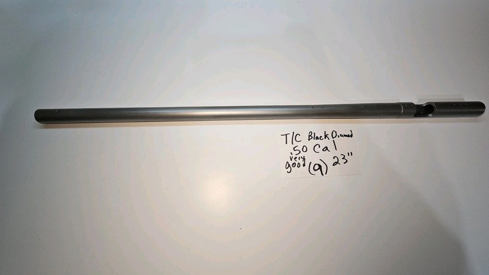 T/C Black Diamond Inline Muzzleloader 23" Barrel Without A Breech Plug (9)