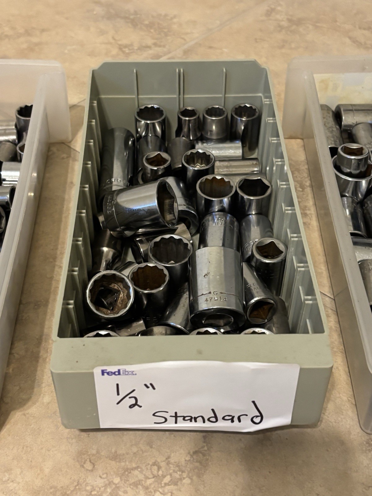 USA CRAFTSMAN SOCKETS - METRIC AND SAE STANDARD - BUY MORE AND SAVE!