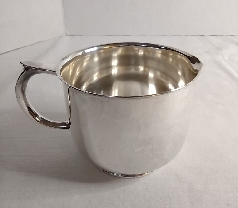 Vintage Armor Silver Co. Cream and Sugar Set EPC