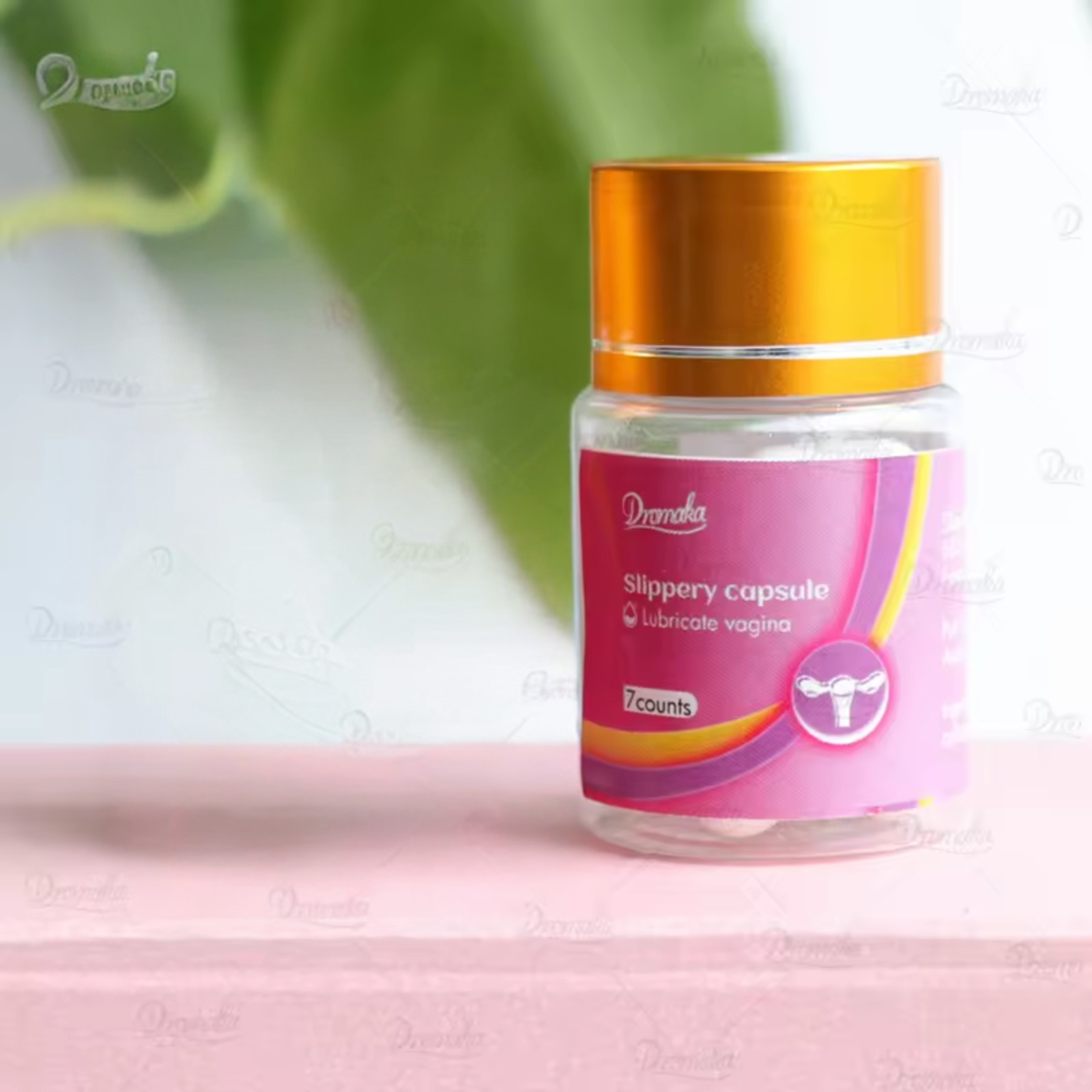 Yoni Pops for Vaginal Dryness & Postpartum, Natural Slippery Lubricant Capsules