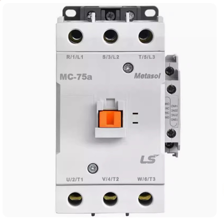 MC-75a AC220V LS GMC AC contactor for power generation.