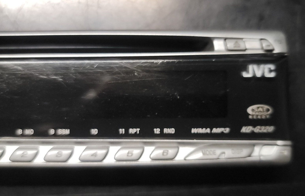 JVC KD-G320 FACEPLATE ONLY