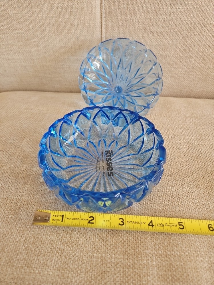 Godinger Hershey Kiss Candy Dish Blue