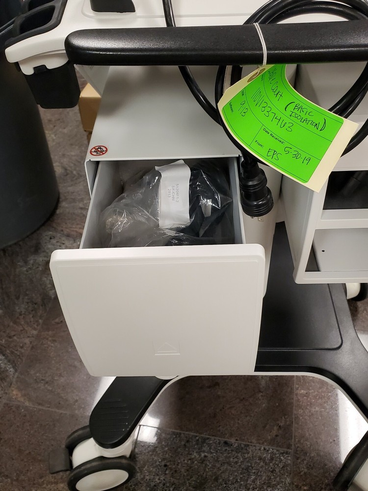 GE Logiq E Advanced Isolation Mobile Cart