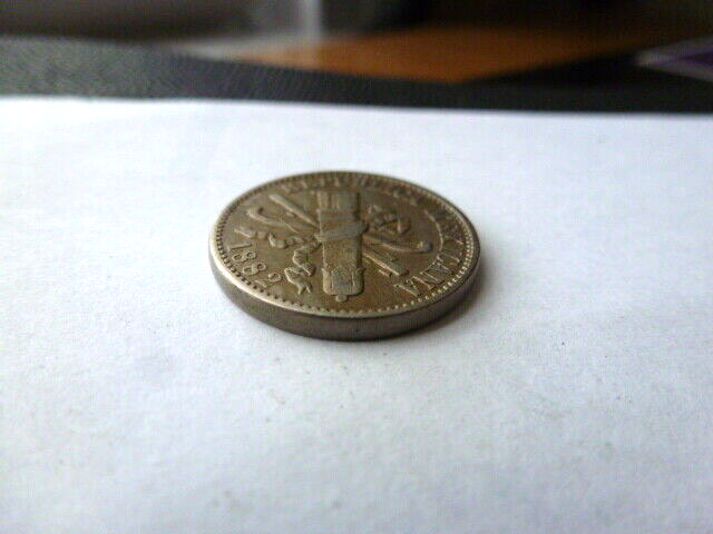 1882 Mexico 5 centavos coin