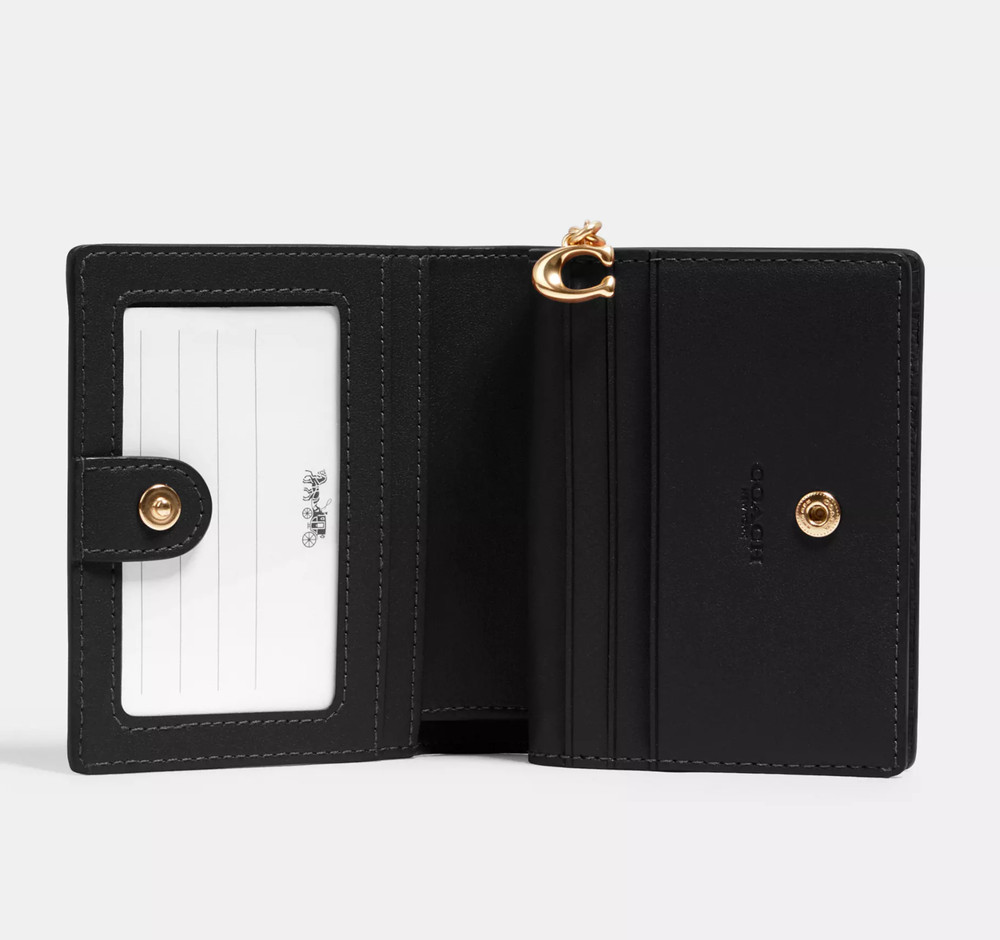NWT Coach Snap Wallet leather C2862