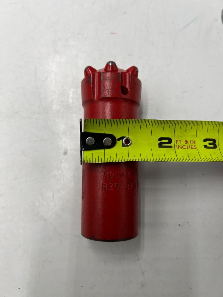 ROCKMORE 3332 Threaded Button Bit R25 37B2B 1729 Red