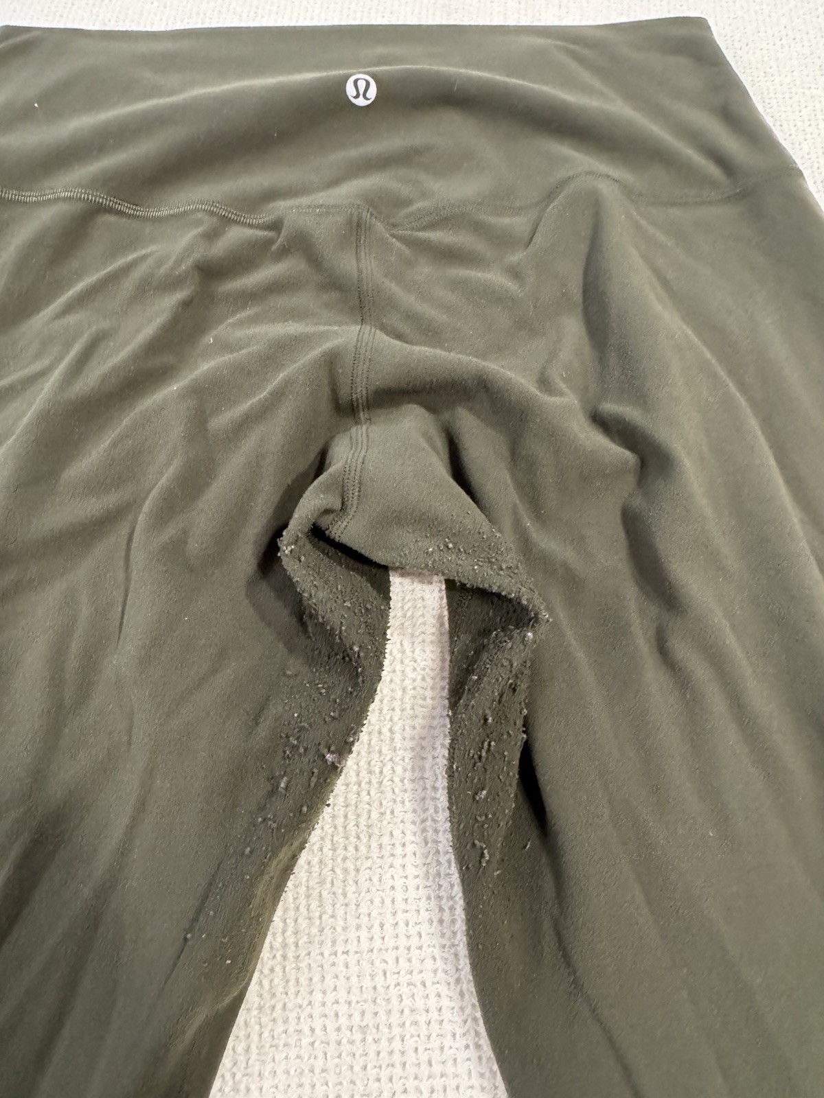 Lululemon Align Yoga Pants 28" LW5BOBS Olive Green Women’s 10 Athletic Workout