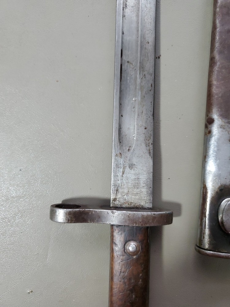 REAL Turkish Mauser Bayonet & Scabbard