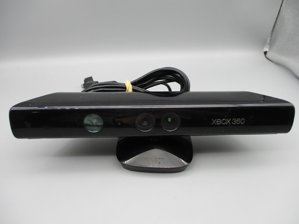 Official Microsoft Xbox 360 Black Kinect Sensor Bar Model 1414   Works