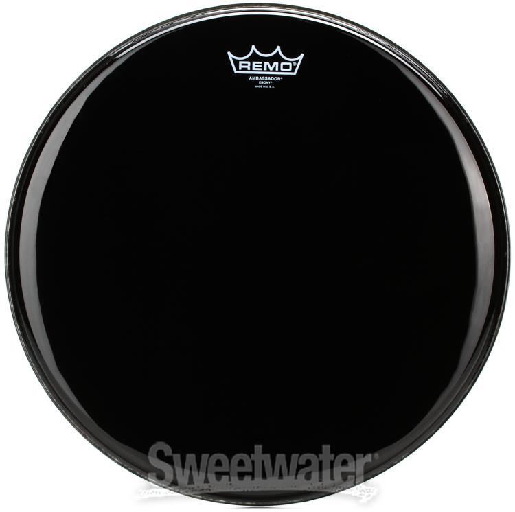 Remo Ambassador 3-pc Tom Pack - 10"/12"/16" - Ebony