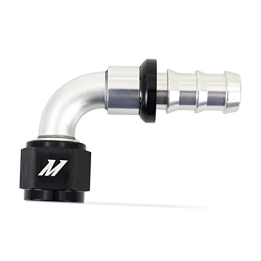 Push-Lock Fitting, 10AN, 90-Degree