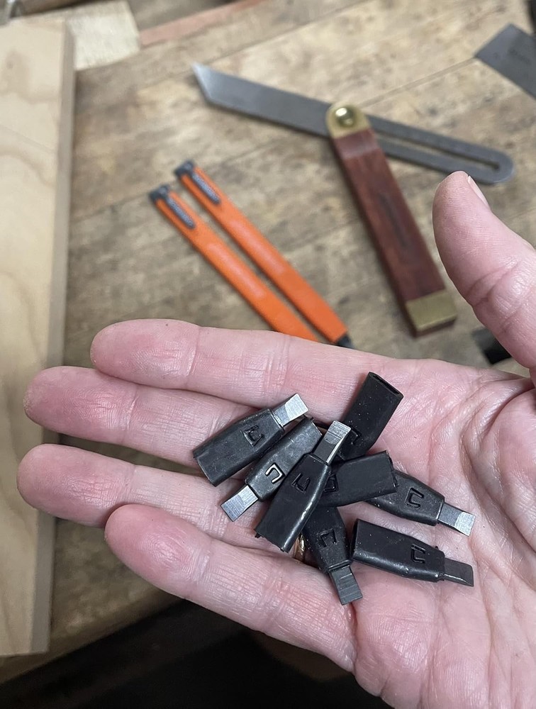 Co CP216 AlwaysSharp Refillable Mechanical Carpenter Pencil, Two Pack, with 8...