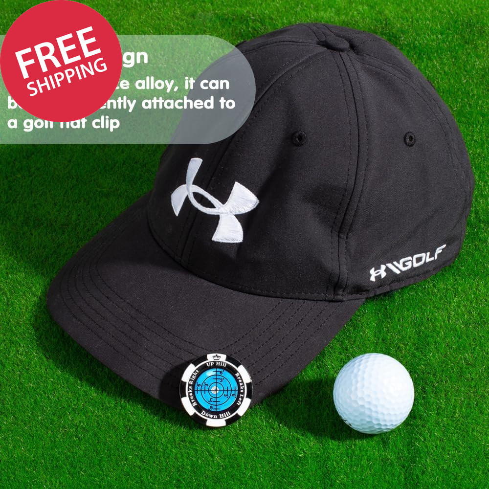 Golf Ball Marker Green Reader High Precision Slope Putting Aid Alignment Tool