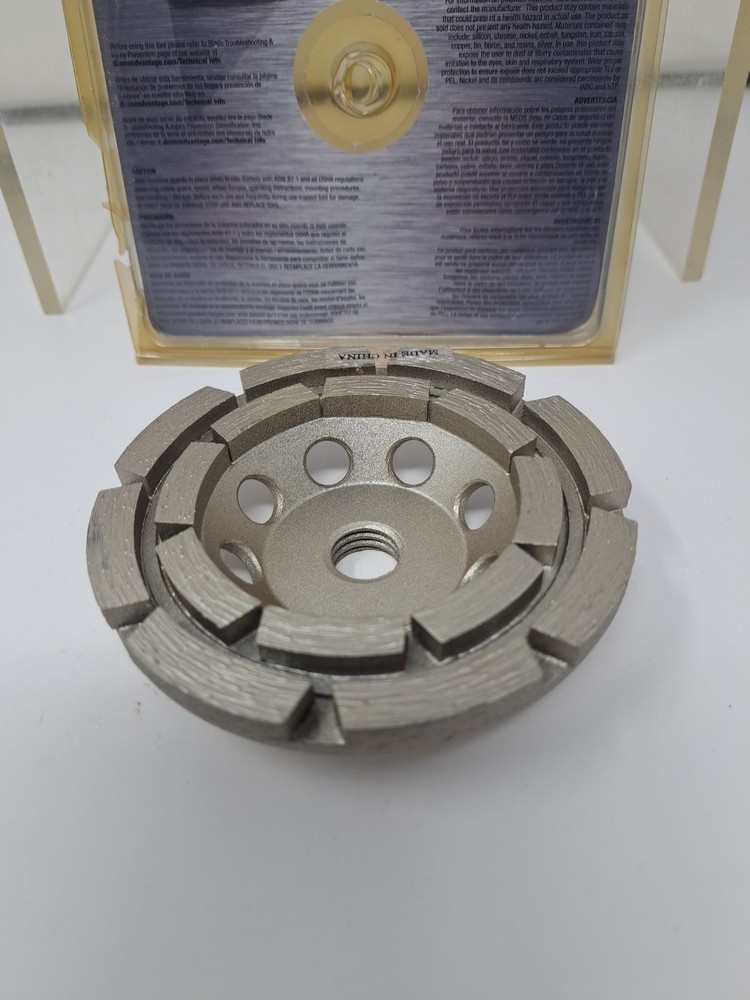 4" Double Row Cup Wheel