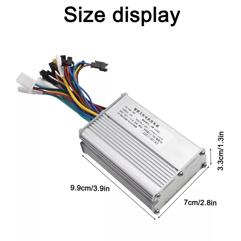 Brushless Motor Controller For Scooter Motor Speed Controller 48V/25A 1200W