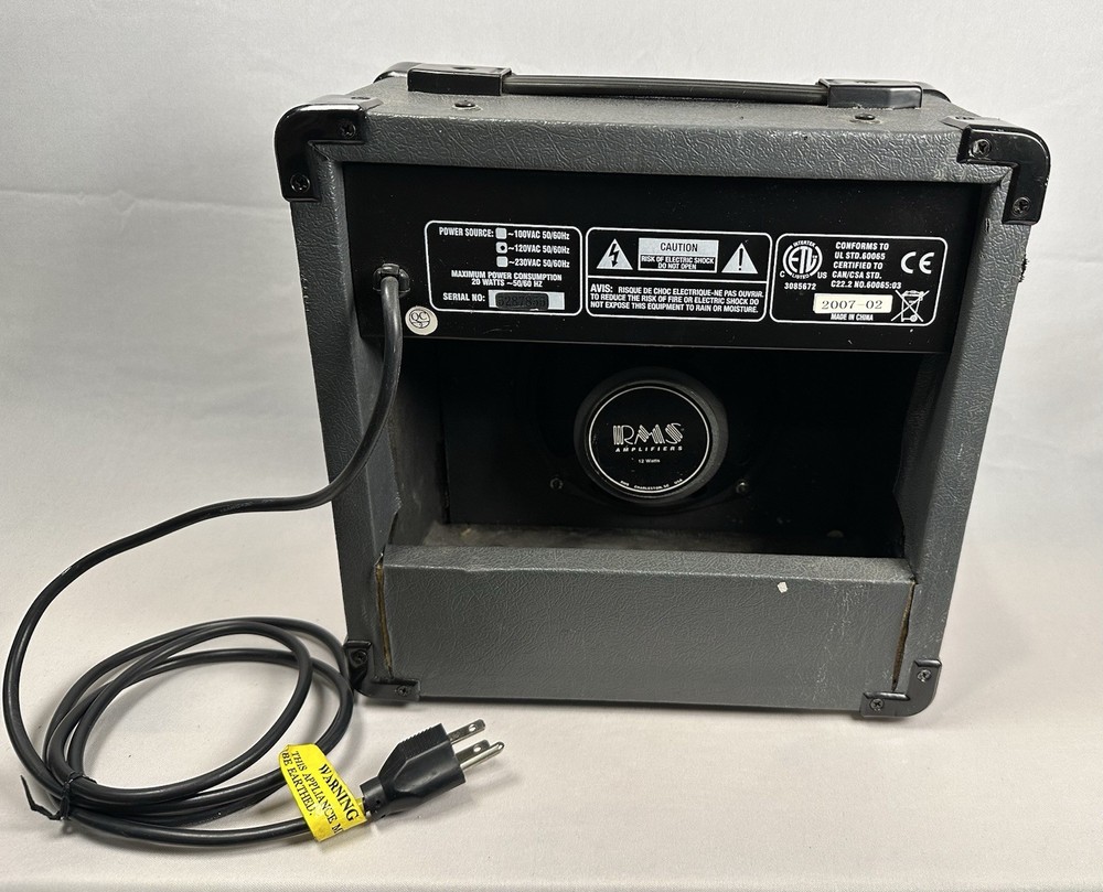 Guitar Amplifier, Compact, RMS, Model # RMSG12, TESTED