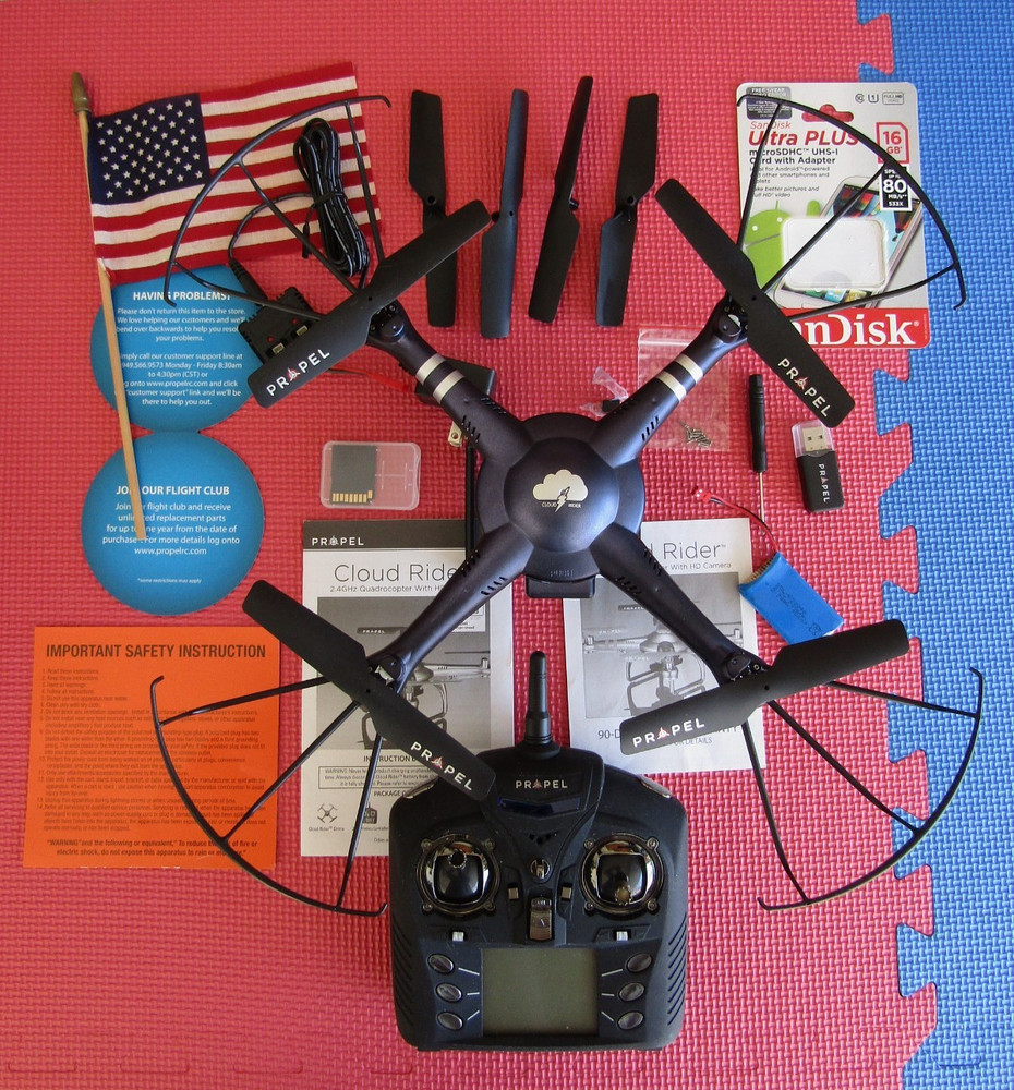 Propel Brand Quadrocopter With HD Camera