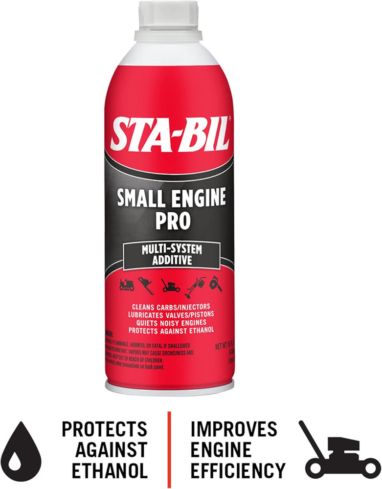 Small Engine Pro Multi-System Additive - Protects against Ethanol 16 oz, Red
