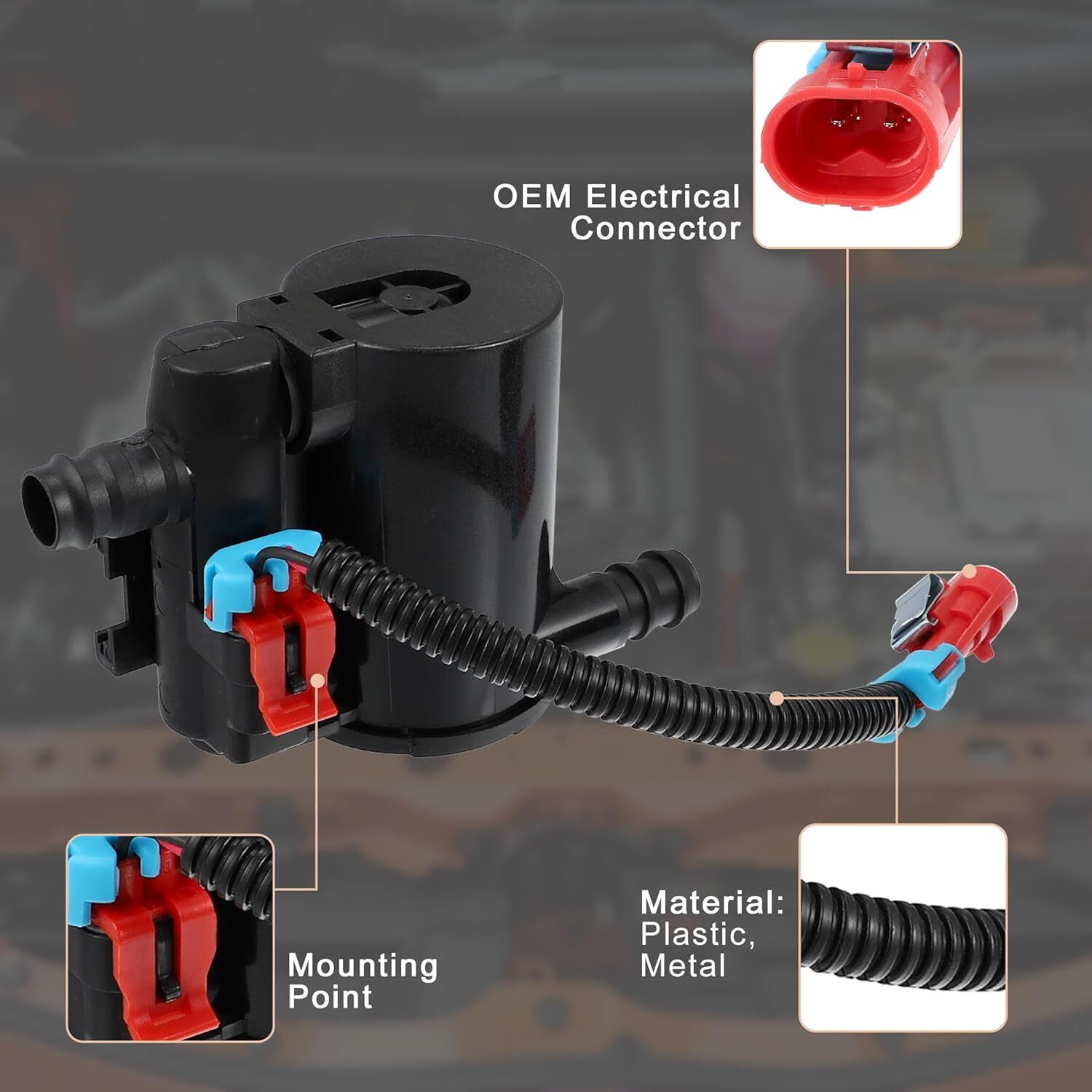 EVAP Vapor Canister Vent Solenoid Valve For Chevrolet Silverado GMC Sierra 1500