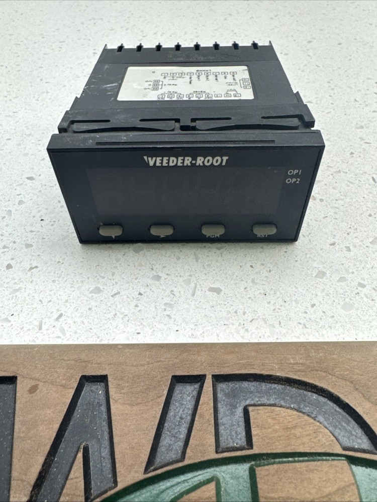 Veeder Root Digital Rate Meter Totalizer C628-10000 #K-3045