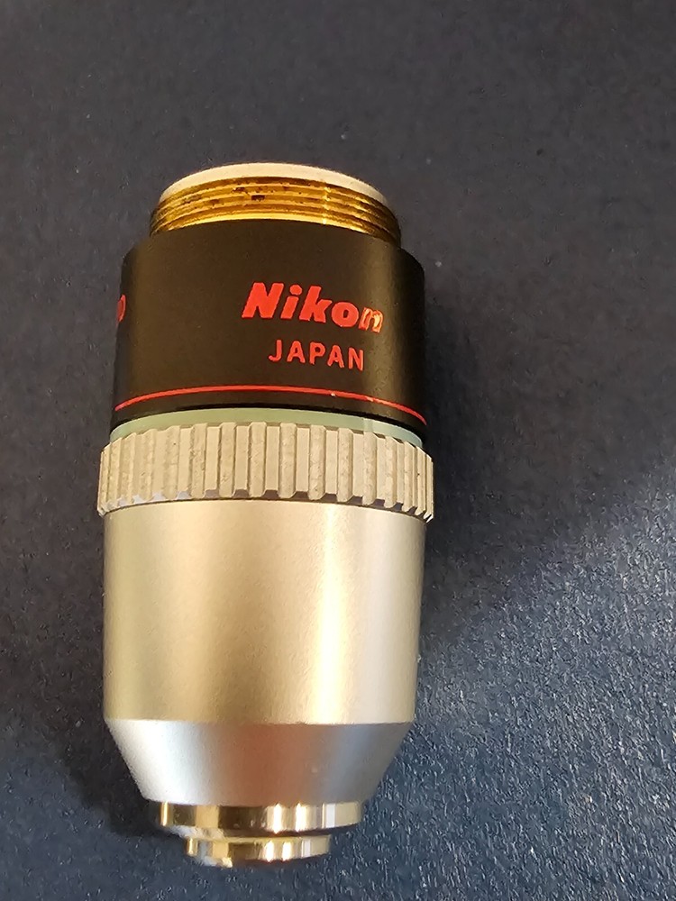 Nikon Microscope Objective 40x LWD Ph3 DL 160/1.2 Phase Contrast