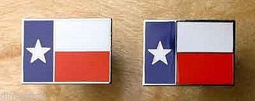 Texas Lone Star Flag Cuff Links