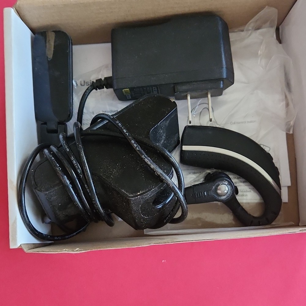 Plantronics W430A DECT Wireless Ear-hook Headset Black Single Earpiece