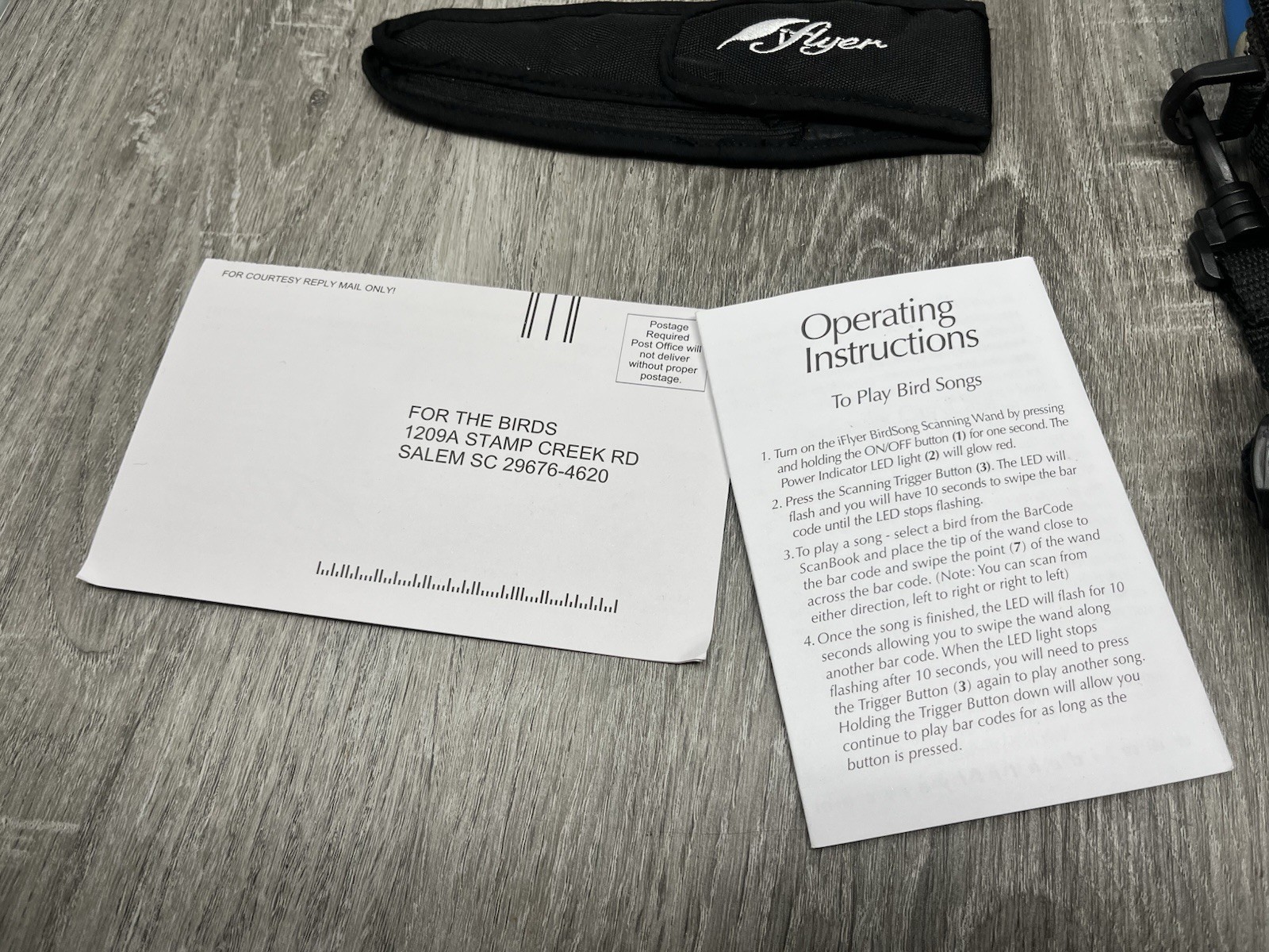 iflyer Bird Song Scanning Wand Bird Call Identifier Bird Watching