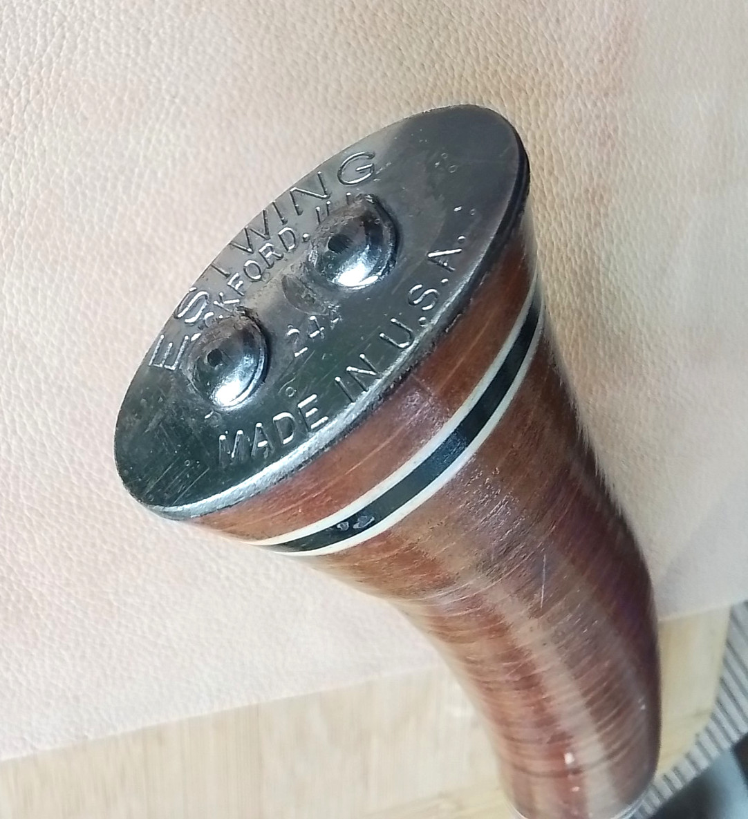 ESTWING 24A Utility Camp AXE/HATCHET 13" w 5.5" Unitary Head 90% Condition