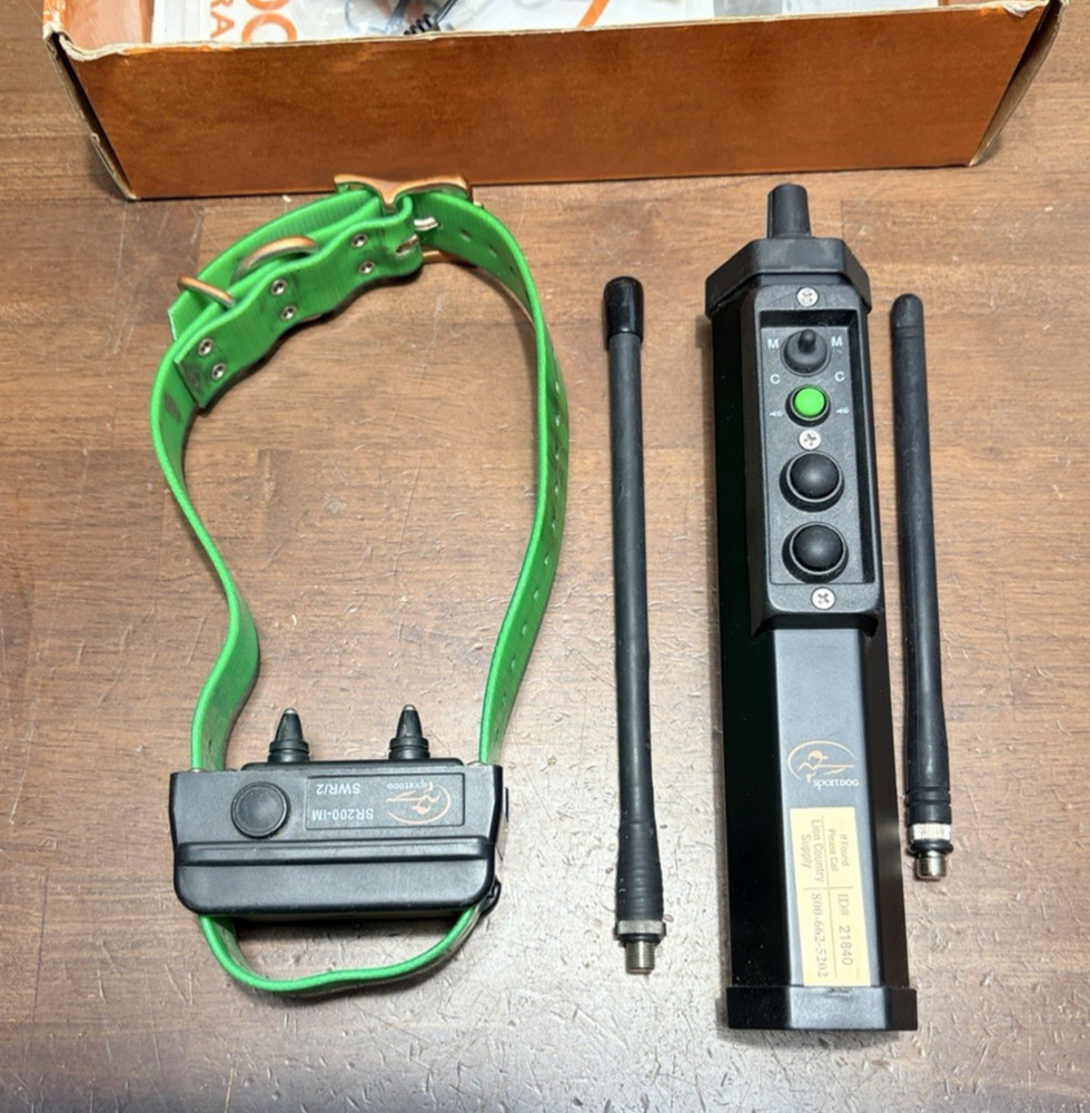 SportDOG Pro Hunter 2400 Remote Training System READ DESCRIPTION