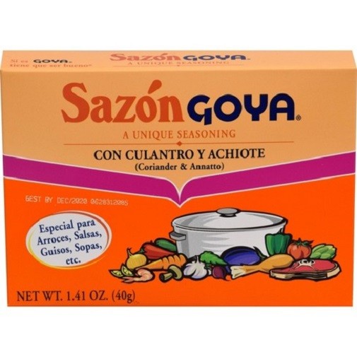 Goya Sazon Culantro y Achiote
