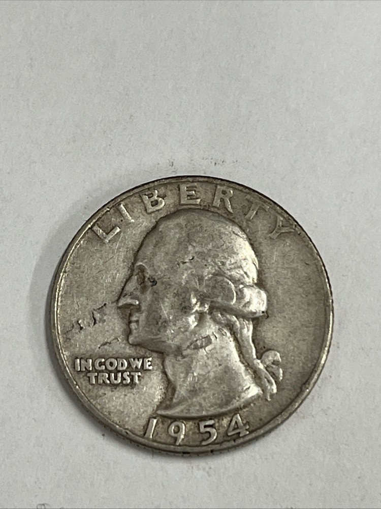 1954 D Washington Quarter