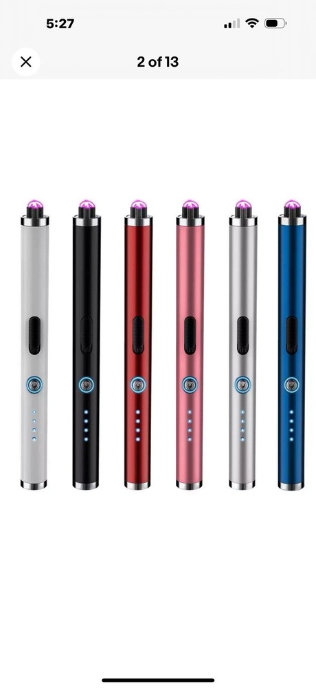 Electric Lighter Arc USB Rechargeable Candle BBQ Electronic Windproof Kitchen
