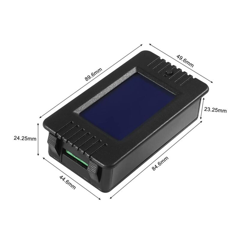 AC Digital Meter, 80-260V 100A LCD Display Current Voltage Power...