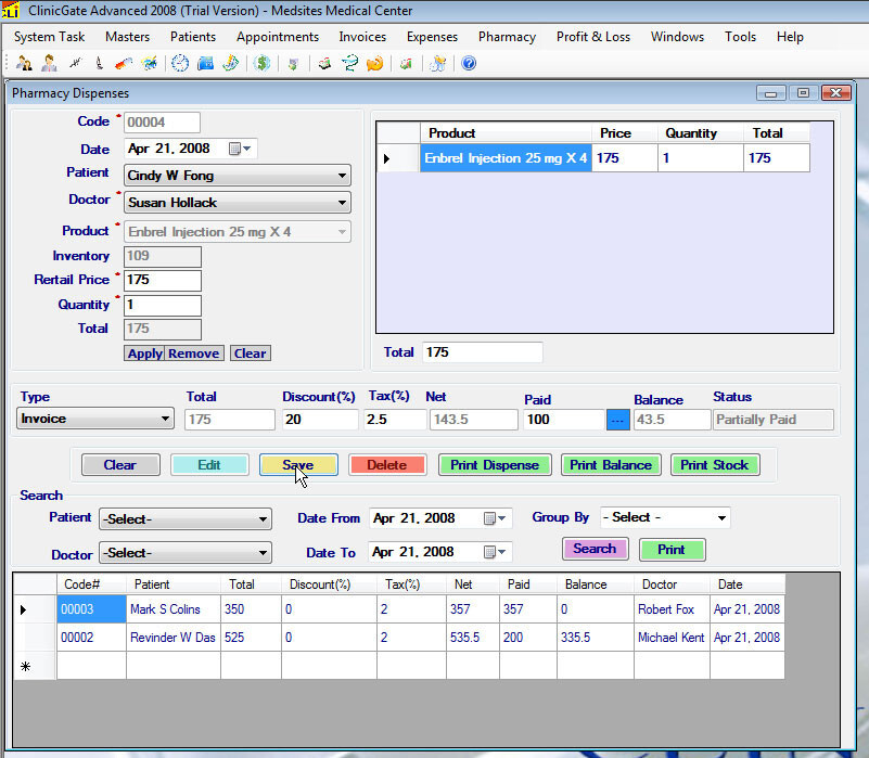 Medical Billing software - ClinicGate