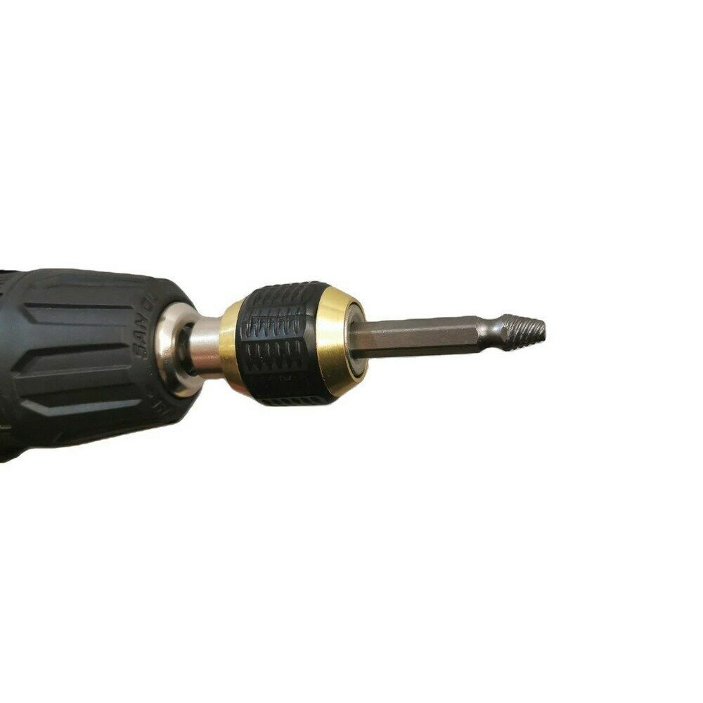 50mm 1/4 In Hex Handle Quick Coupling Drill Bit Quick Change Adapter Converter