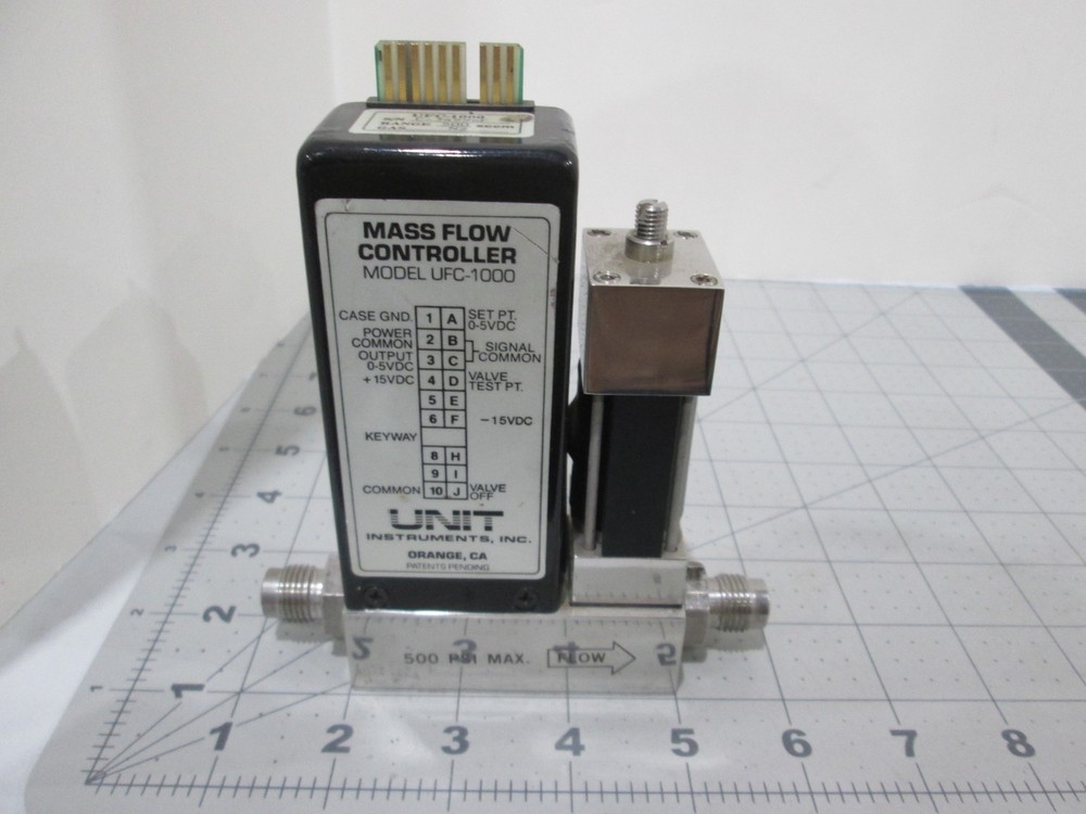 Unit, UFC-1000, Mass Flow Controller, N2, 500 SCCM, Used