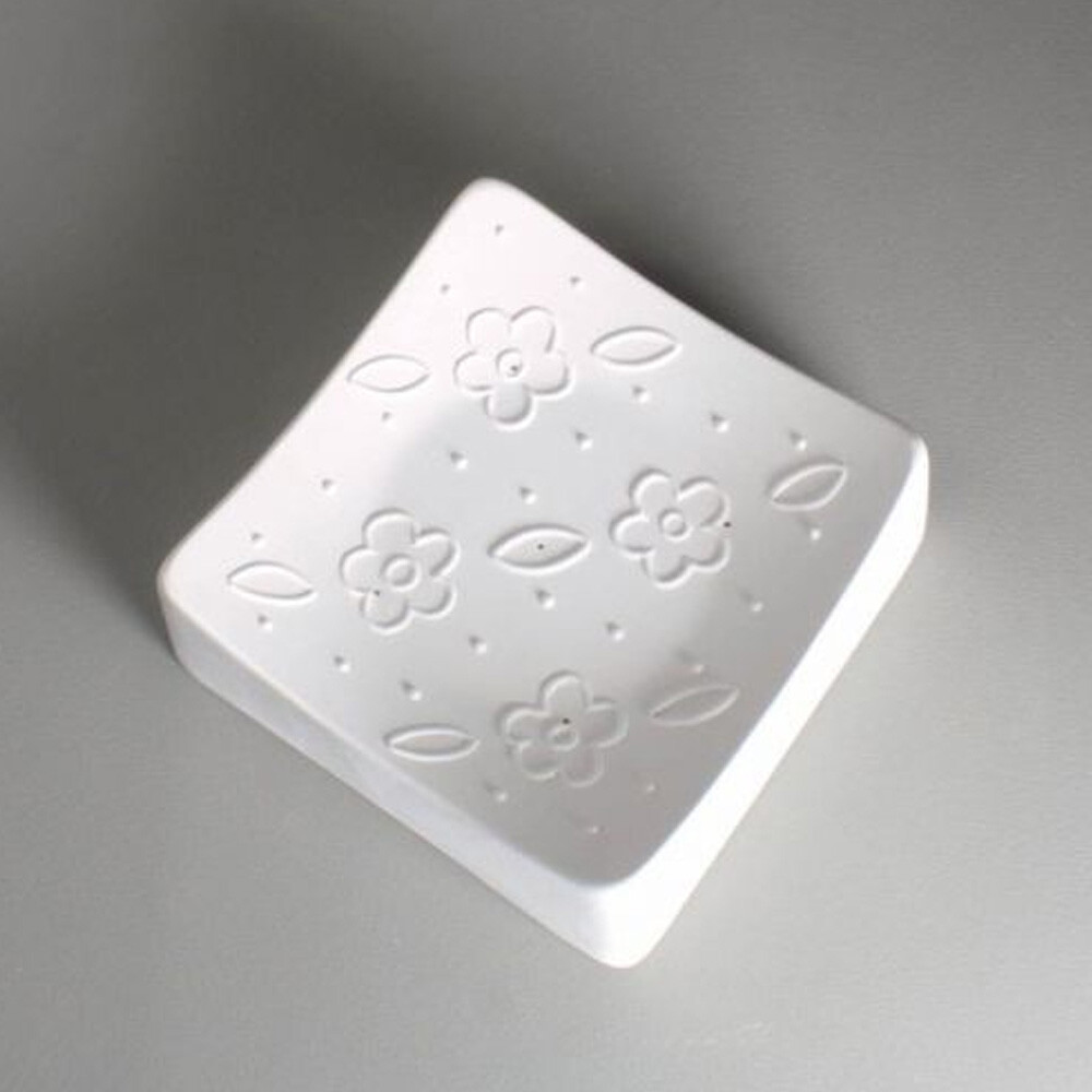 Small Square Flower Texture Mold - Creative Paradise Glass Fusing Mold