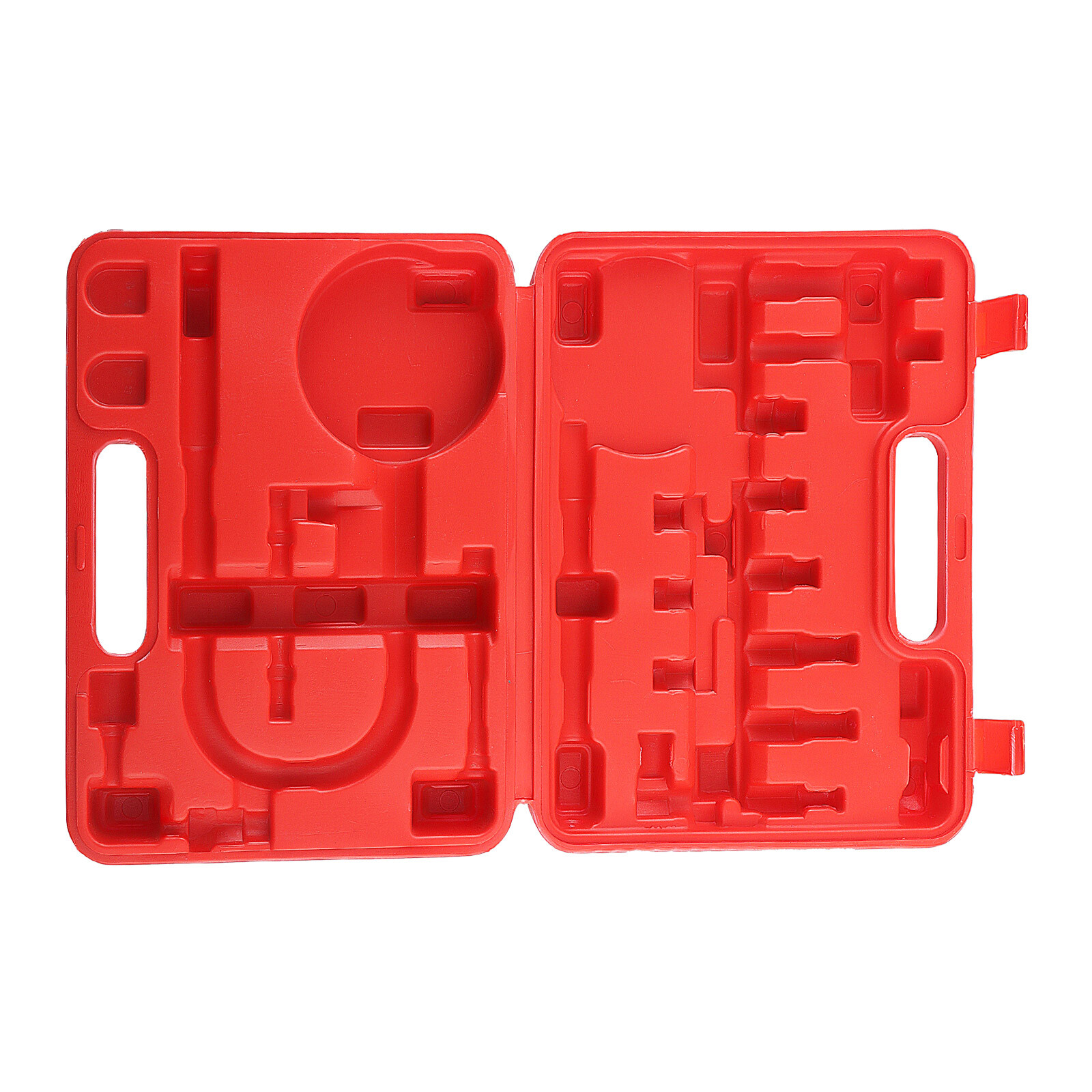 Universal Fuel Injection Gauge Pressure Tester Test Adapters Tool Kit